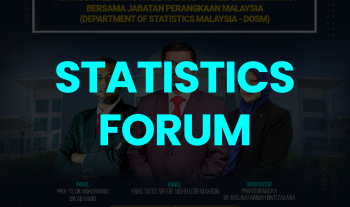 (FORUM STATISTIK) PROGRAM JELAJAH DUN BERSAMA IPTA MELALUI KERJASAMA BERSAMA JABATAN PERANGKAAN MALAYSIA